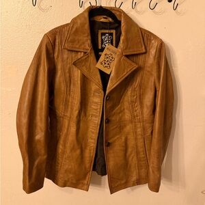 Brown Leather Jacket